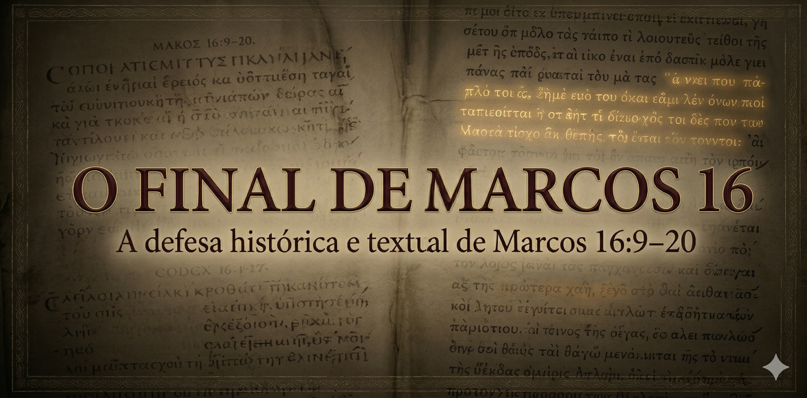 A  Autenticidade de Marcos 16:9-20